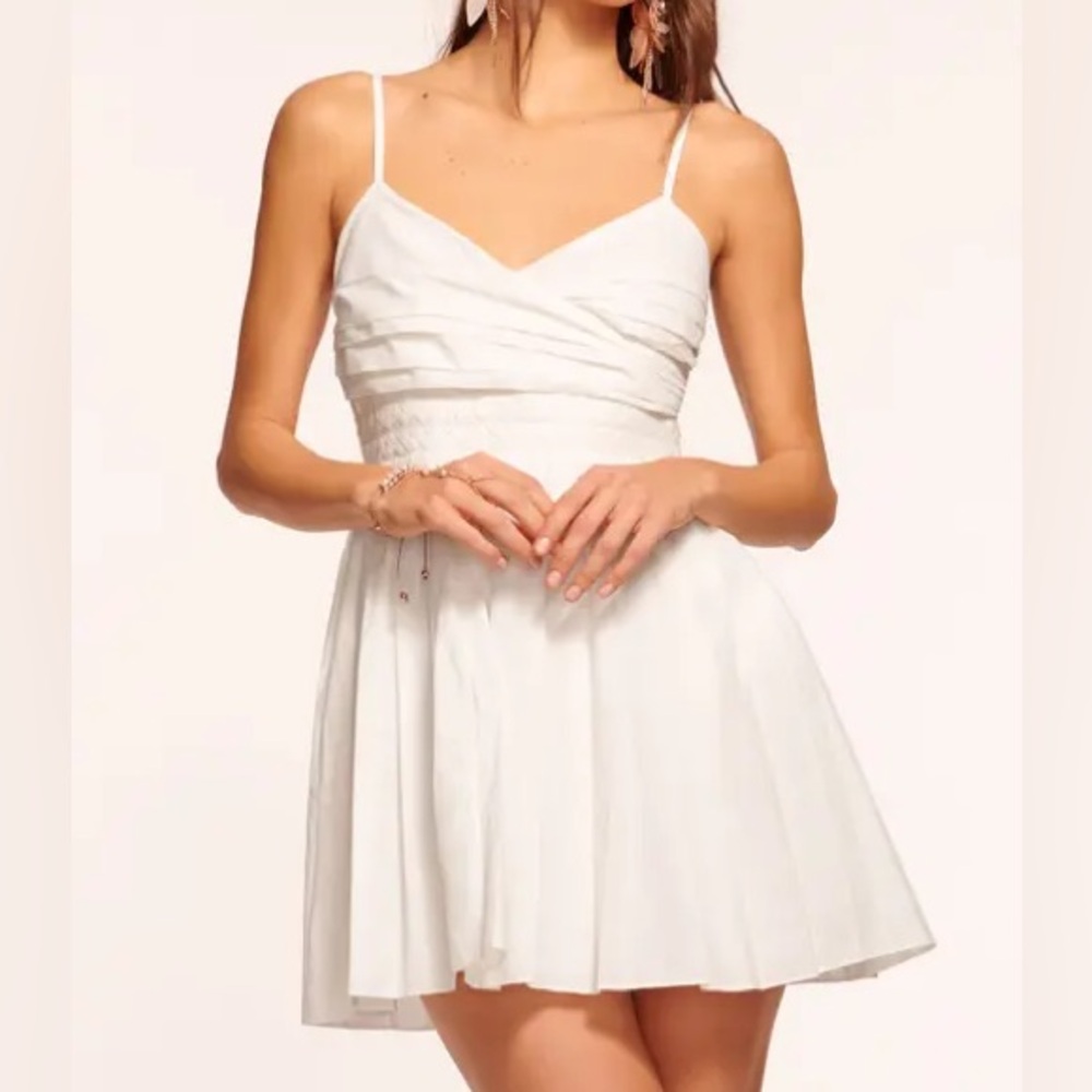 Ramy Brook Andie Smocked Mini Dress